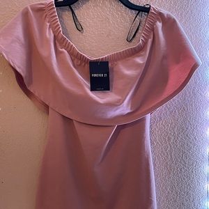 Bodycon off the shoulder dress